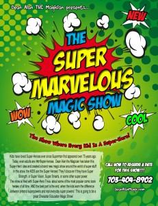 Super Hero Magic Show Nashville